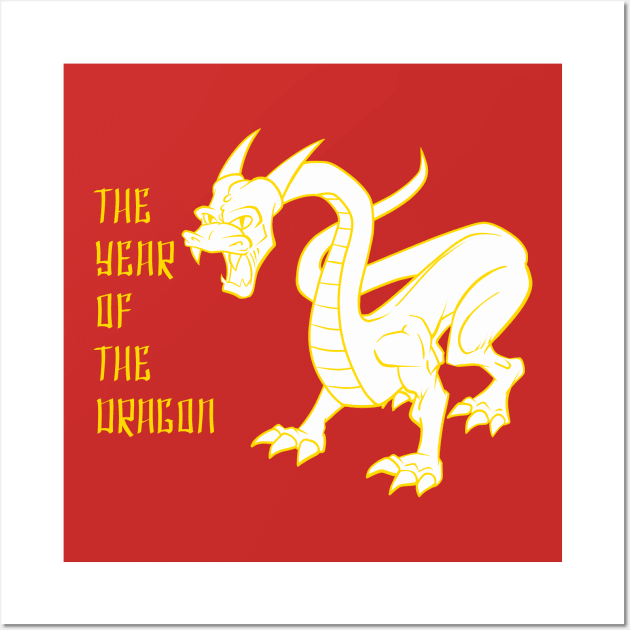 Year of the Dragon Wall Art by Reading With Kids
